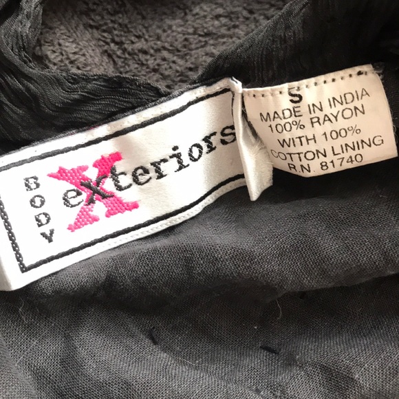 Hand beaded-back tie halter top - Picture 5 of 6